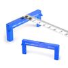 Bicycle Seat Height Measuring Tool and Saddle Positioning Kit for Mountain and Road Bikes