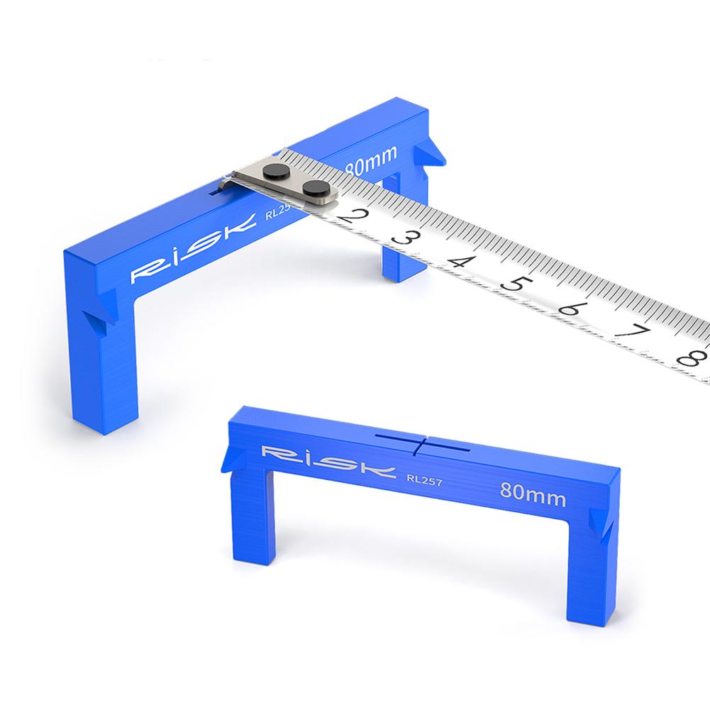 Bicycle Seat Height Measuring Tool and Saddle Positioning Kit for Mountain and Road Bikes