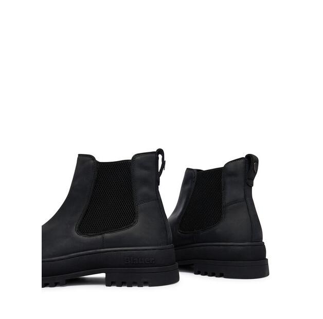 Chelsea Boots Blauer F5IUKA02/LEA Black