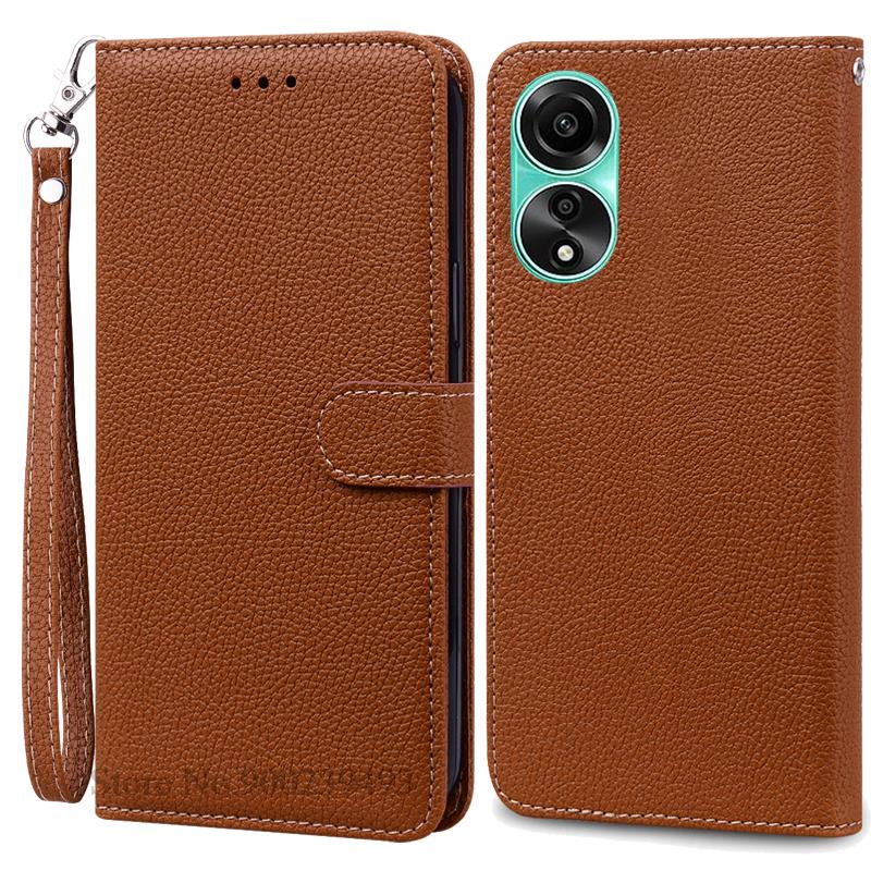 For OPPO A78 4G Case Leather Flip Wallet Case For OPPO A78 CPH2565 Phone Case For OPPO A78 5G CPH2483 CPH2495 Cover Fundas