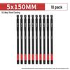 Hexagonal Anti-Slip S2 Alloy Steel Magnetic Screwdriver Bits for Electric Drills