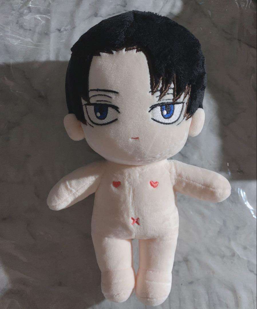 

[USED] Attack on Titan Levi Dress-Up Plush Toy 20cm