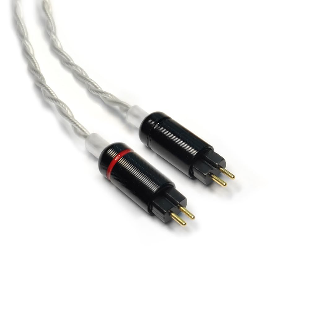 NOBUNAGA Labs 70cm OFC Wire for Custom IEM Entry-level CEPHALUS-Light Recable, 4-core Tin-plated [4.4mm / 2-pin] NLE-CPH-70