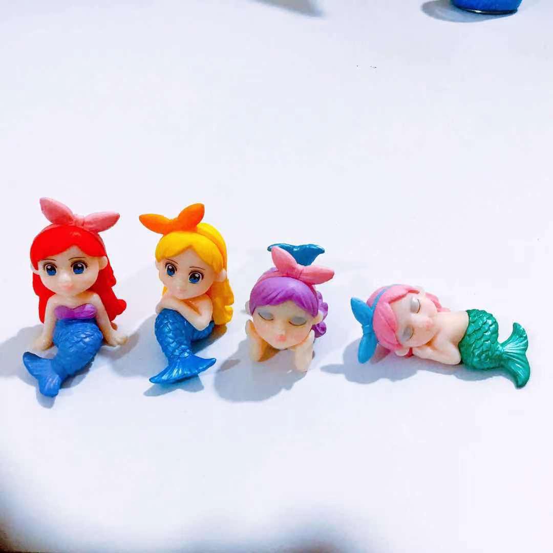 

Набор для самостоятельного украшения аквариума в виде микропейзажа «Русалка» — креативные украшения для водных пейзажей и брелки в виде торта