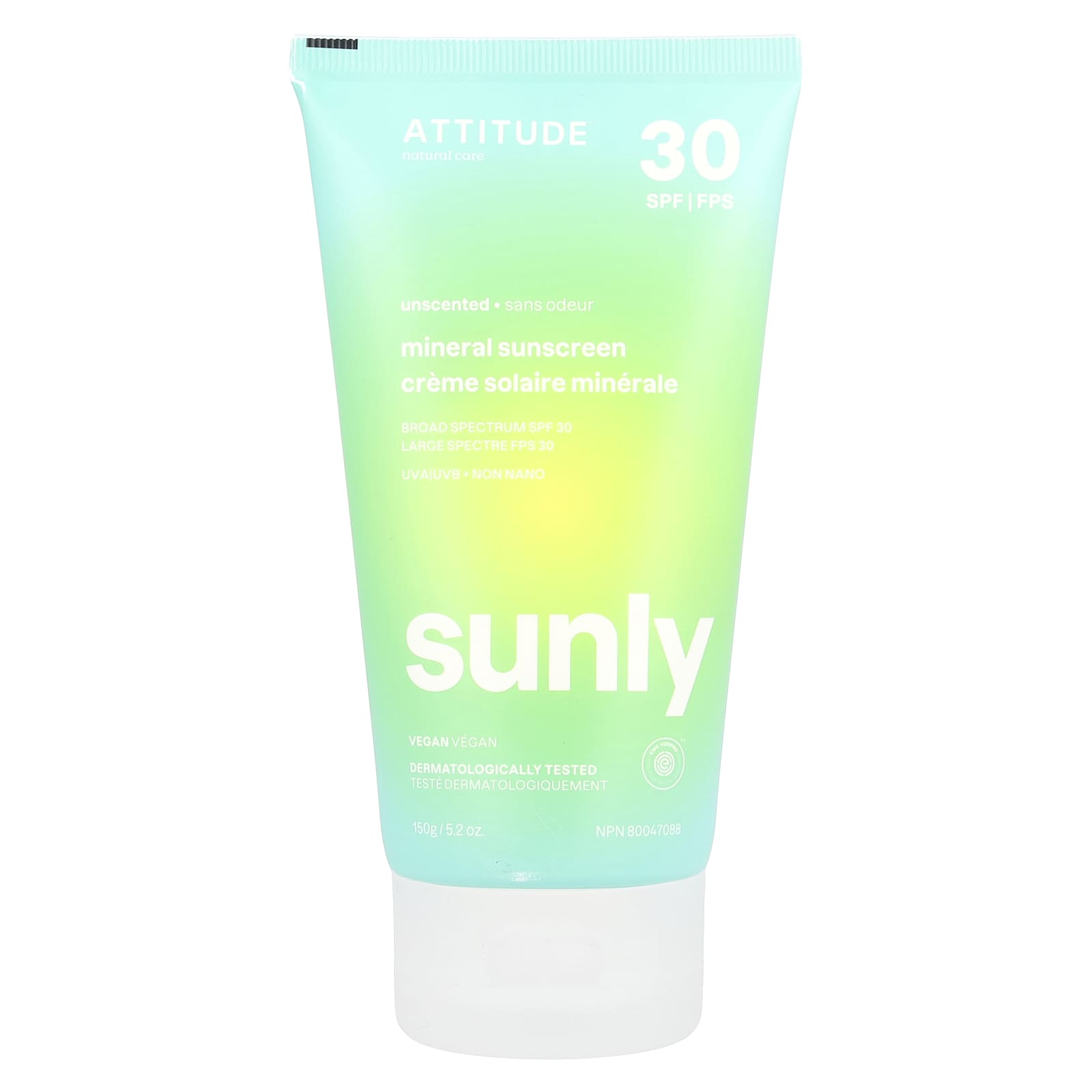 

Sunly, Минеральный солнцезащитный крем, SPF 30, Без отдушек, 150 г(5.2 унции)
