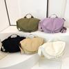 Nylon Fabric Shoulder Bag  High Capacity Women's Crossbody Messenger Pouch Leisure Versatile Shoulder Hobos Bag for Working