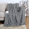 Nordic Tassel Sofa Throw Blanket - Air Conditioning Nap & Hotel Bed Runner, Summer Bed Flag, Bed End Blanket
