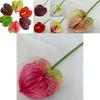 Miniature Realistic Floral Decor With Soft Rubber For Diy Home Decoration