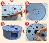 Cat Maze Tunnel & Nest: Sleep, Scratch, & Play Toy for Cats