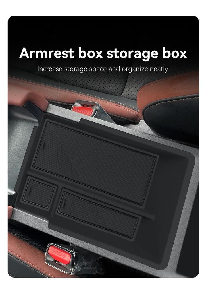 Proton X50 Armrest Storage Box for 25 Models - Custom Car Accessories
