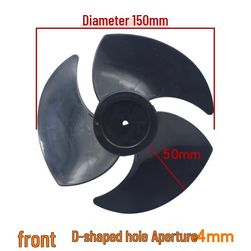 Universal Thickened Electric Fan Blades for Circulating and Desk Fans