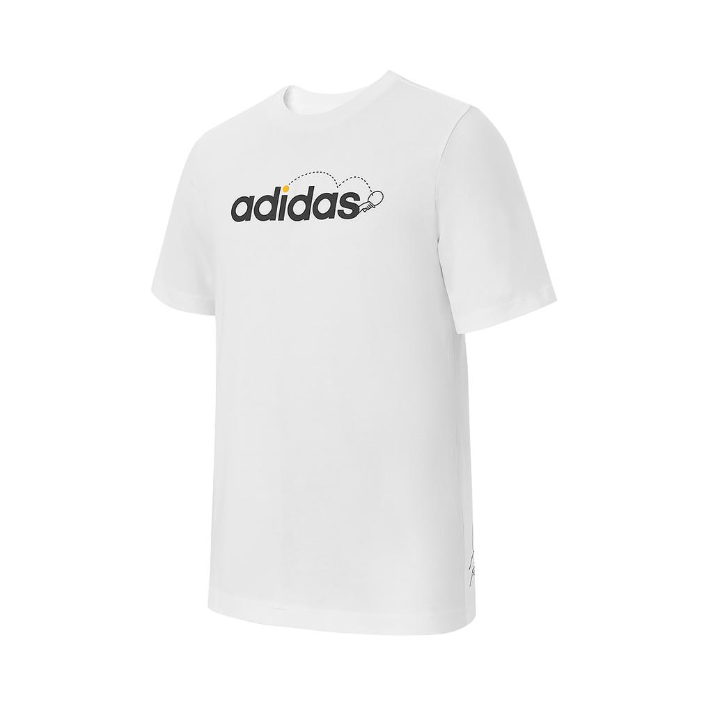 Adidas Fashionable Comfortable Simple Versatile Short Sleeve T-Shirt Men Tops White KB9437
