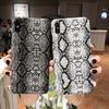 Applicable To iPhone11 MAX Mobile Phone Case 7plus Fashionable Two-color Python Pattern Leather Case 6s Back Cover Protective Case
