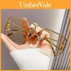 Occhiali da Sole Metallici Quadrati Geometrici Con Protezione Uv400 Per Viaggi e Attività all'Aperto