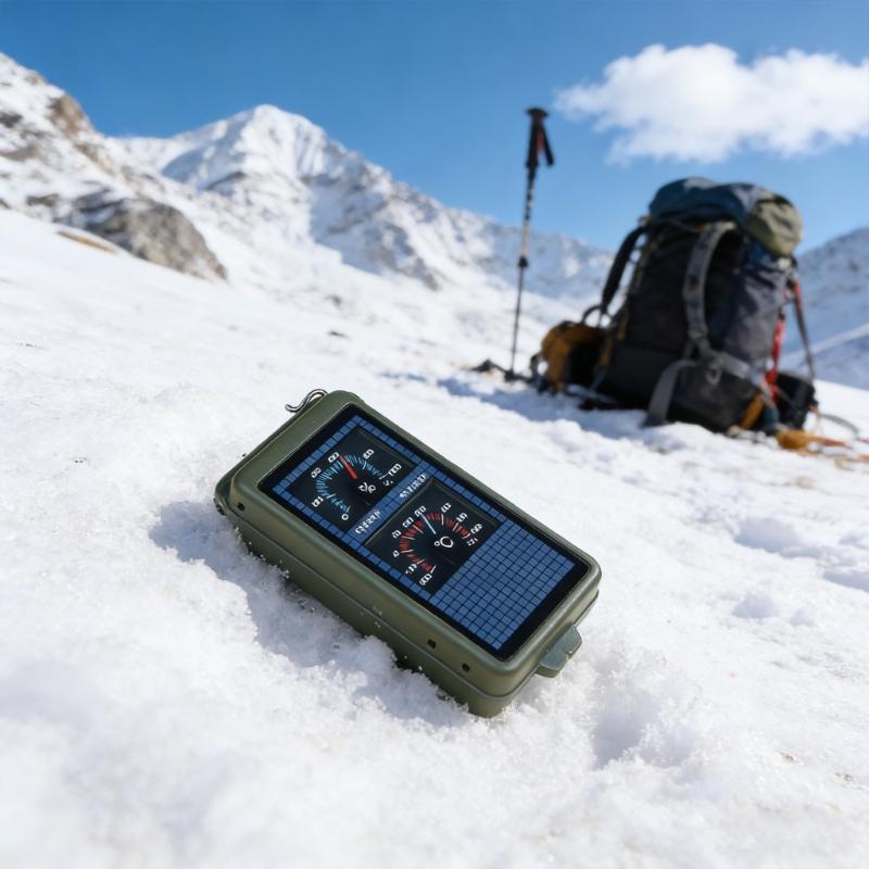 Compacts Survival Tool With 10 Functions Including Compasses Thermometers Hygrometer Fire Starters And Signal Whistles