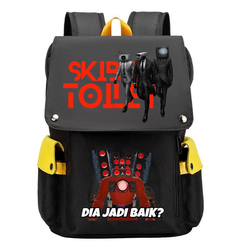 Amazon New Skibidi Toilet Man Student School Bag Children's Backpack