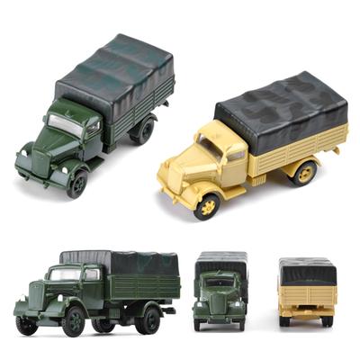 Opel-Blitz Truck TOW Anti-tank Missile Hummer Assembly Model Military Vehicles Plastic Toy Collectibles Armored Vehicle A29