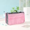 Multifunctional Bi-Fold Storage Bag Double Zipper Large Capacity Storage Arrangement Makeup Toiletries Large Classification Bag