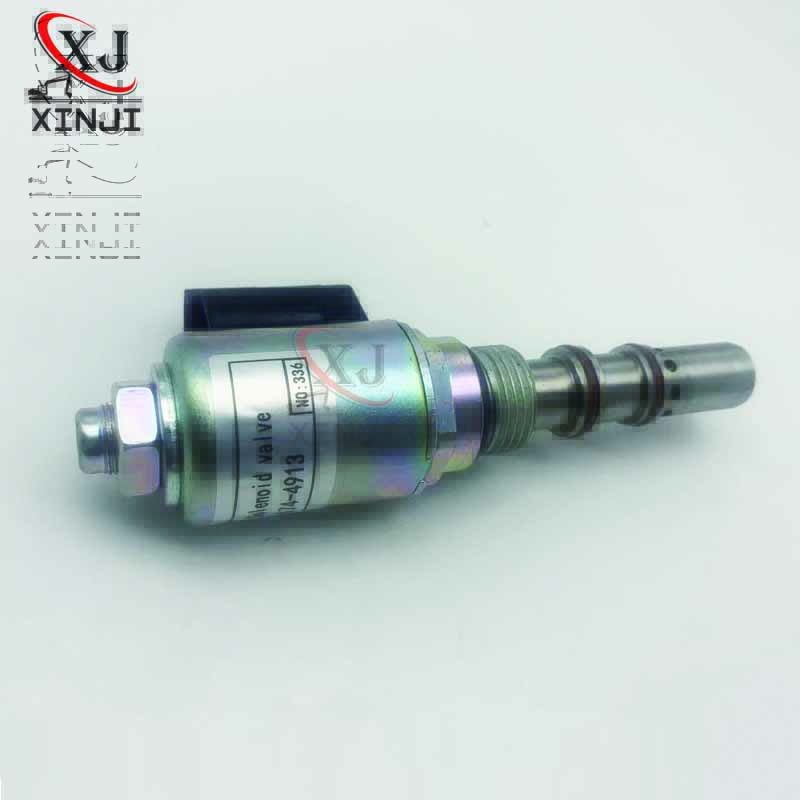 Excavator Spare Parts Solenoid Valve 174-4913 1744913 for Caterpillar Engine 3126 3126B 3176C 3196 3406E C12 C15