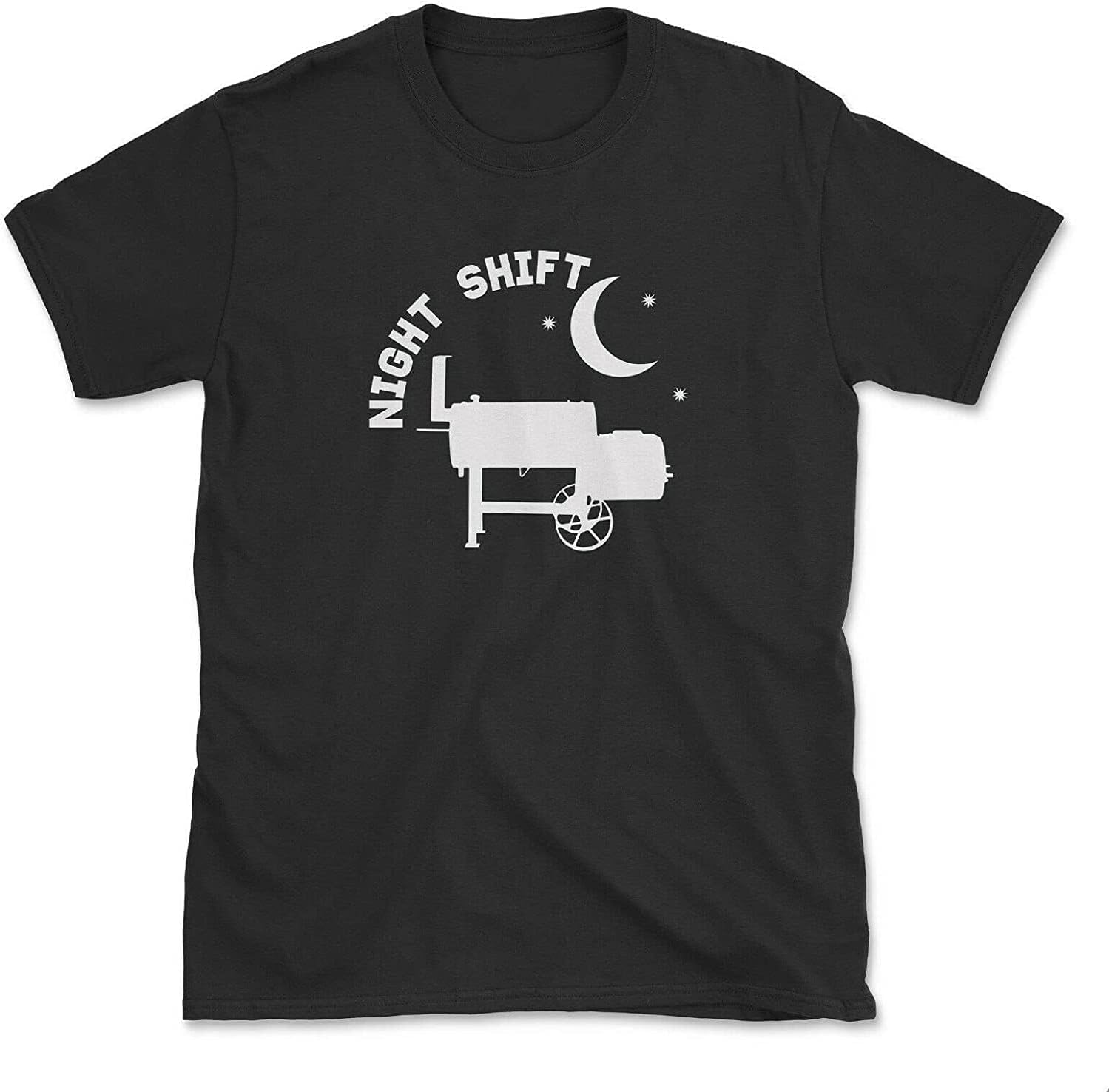 Funny BBQ Grilling T Shirt Meat Smoker Lover Fathers Day Grill Gift Idea for Men Black S чёрный