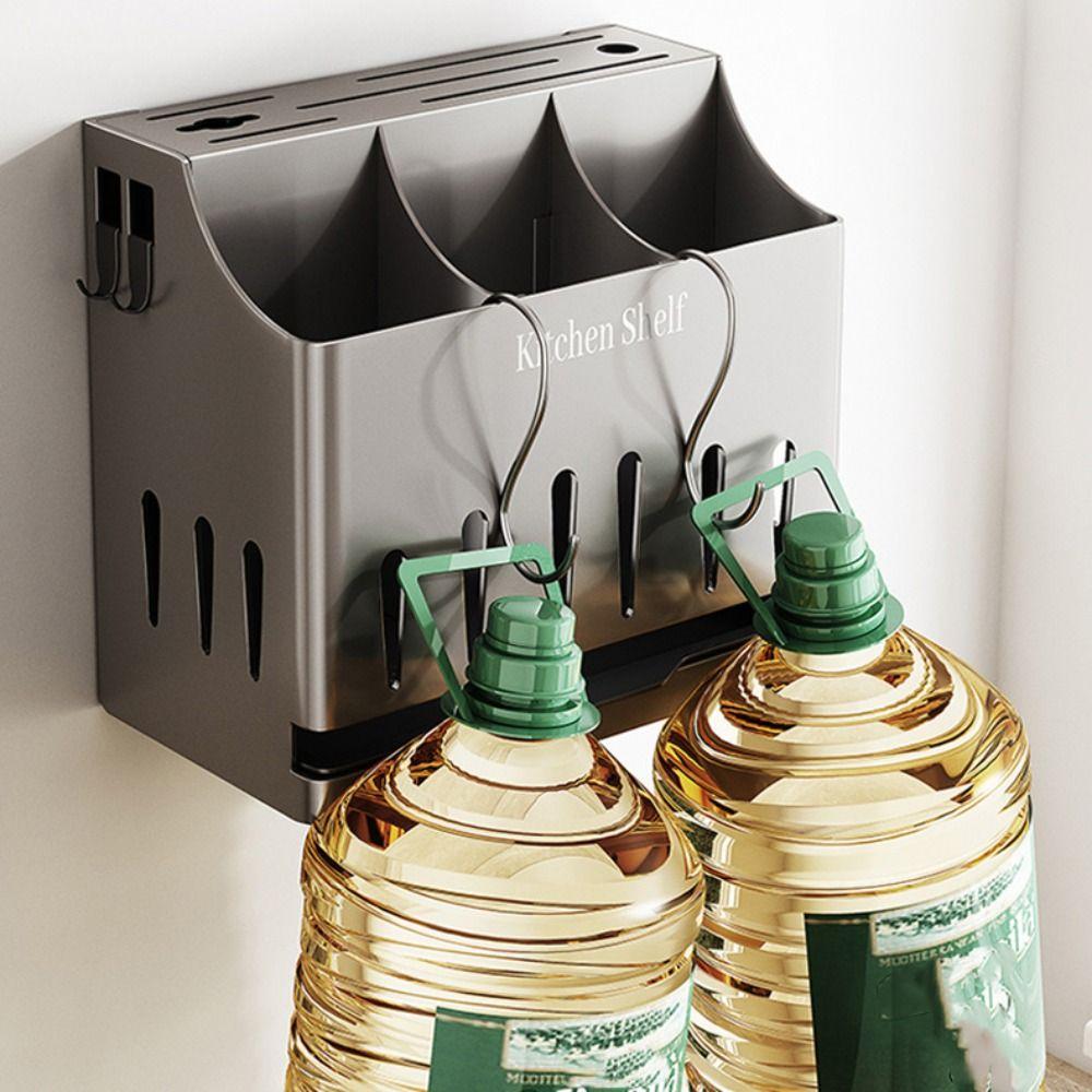 Cu Tava de Scurgere Suport pentru Tacâmuri Oțel Inoxidabil Organizator Lingură Furculiță Raft de Depozitare pentru Cuțite Blat