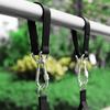 Robuste Schlosskarabiner Schwinggurte Schnell & Einfach zum Aufhängen von Hängematten Baumschaukel Aufhänggurte Outdoor Schaukelgurte