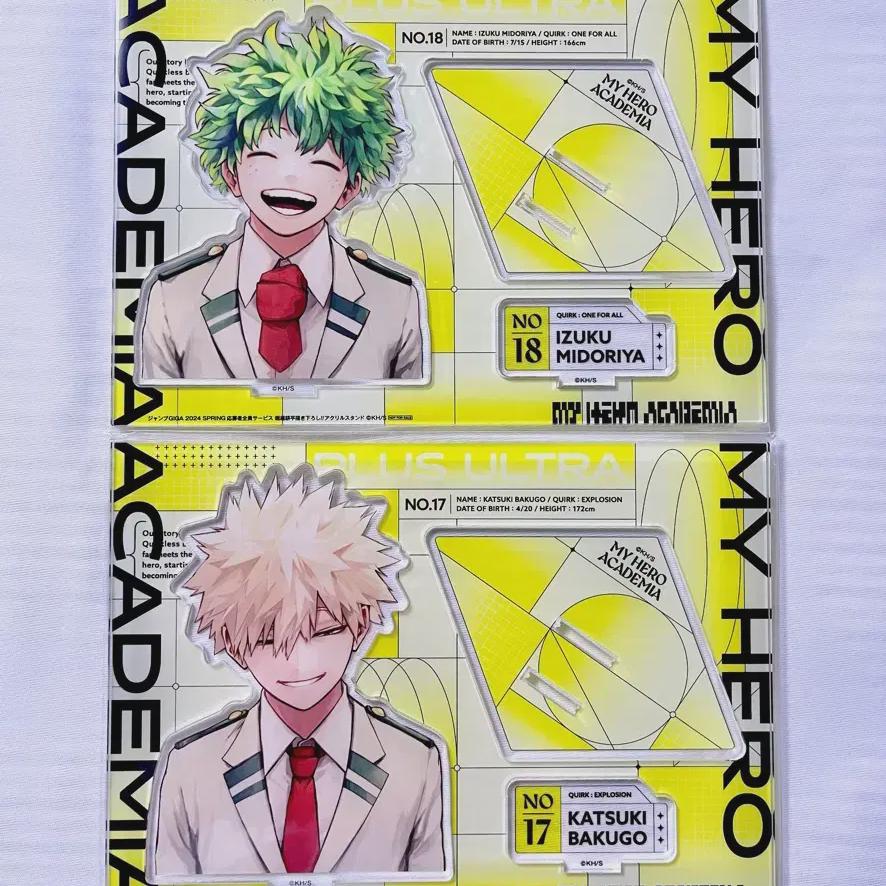 

Hiroaka Bakugo Giga Acrylic Stand Dekukat Katdeku Jump