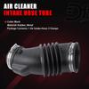 Engine Air Intake Hose Tube With Clamps, Air Intake Duct Tube Boot Compatible With Honda Vehicles Pilot V6 3.5L 2009 2010 2011 2012 2013 2014 2015