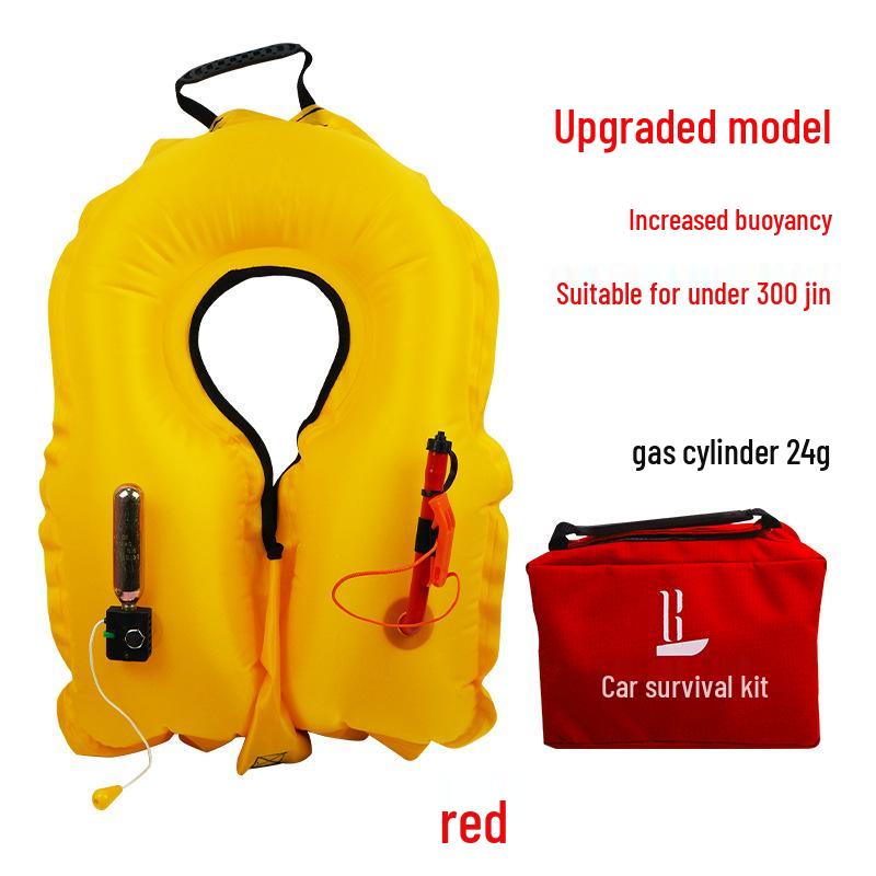Car-Mounted Automatic Inflatable Life Vest for Adults & Children