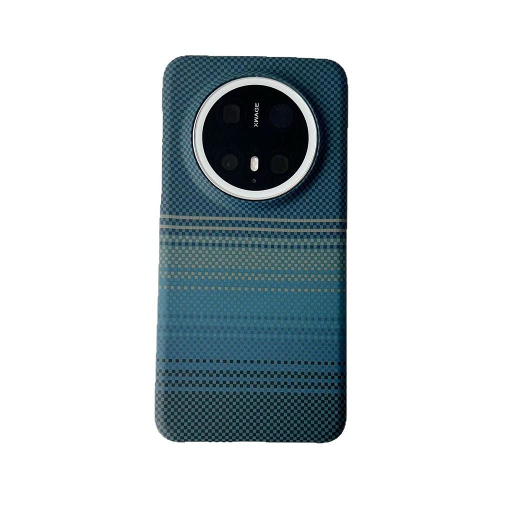 Suitable for Huawei Mate80Promax Ultra-thin Mobile Phone Case Pura80ultra Braided Carbon Magnetic Pura70/60