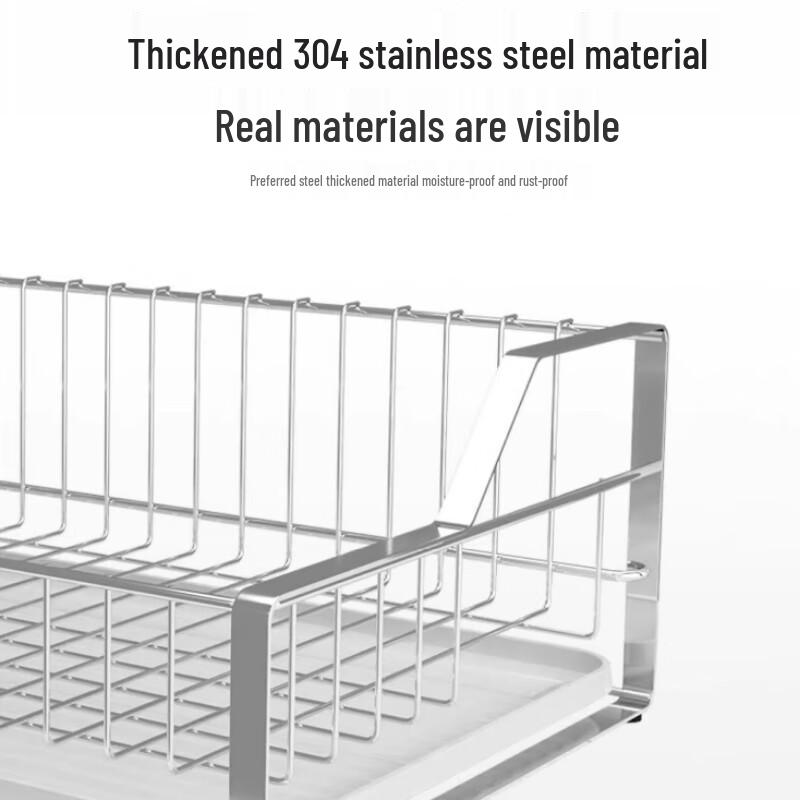 Beifu Upgraded 304 Stainless Steel Dish Drying Rack