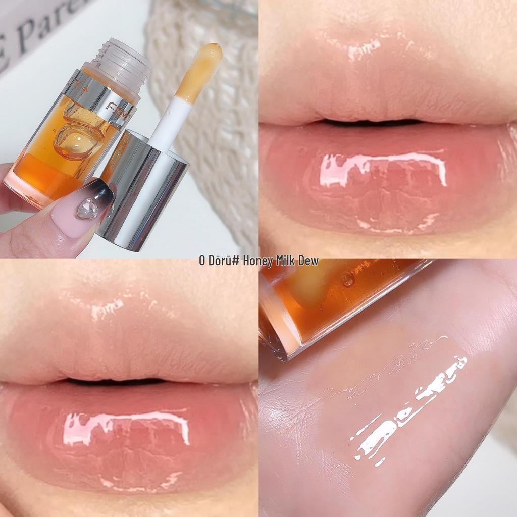 Nude Moisturizing Lip Gloss: Easy-Apply, Mirror-Gloss Finish