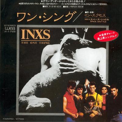 7inch Record INXS  One Thing P1768 WEA 1983 Japan Pop Used