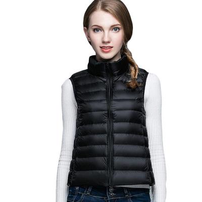 New Lightweight Slim Fit Down Vest for Women - Plus Sizes Available