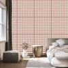 Beige and white fabric pattern wallpaper for living room and bedroom 50x1000