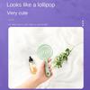 Mosquito Coil  Shape Lollipop Shape Barber Comb Macaron Scalp Massage Comb  Girl