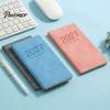 Gift for Students Professionals 2027 A6 Weekly Planner, 365 Day English Schedule Pocket Notebook Compact Travel Diary with Ribbon Bookmark,