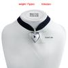 Accessories Simple Cold Flannel Love Choker Collar French Sweet Heart Necklace