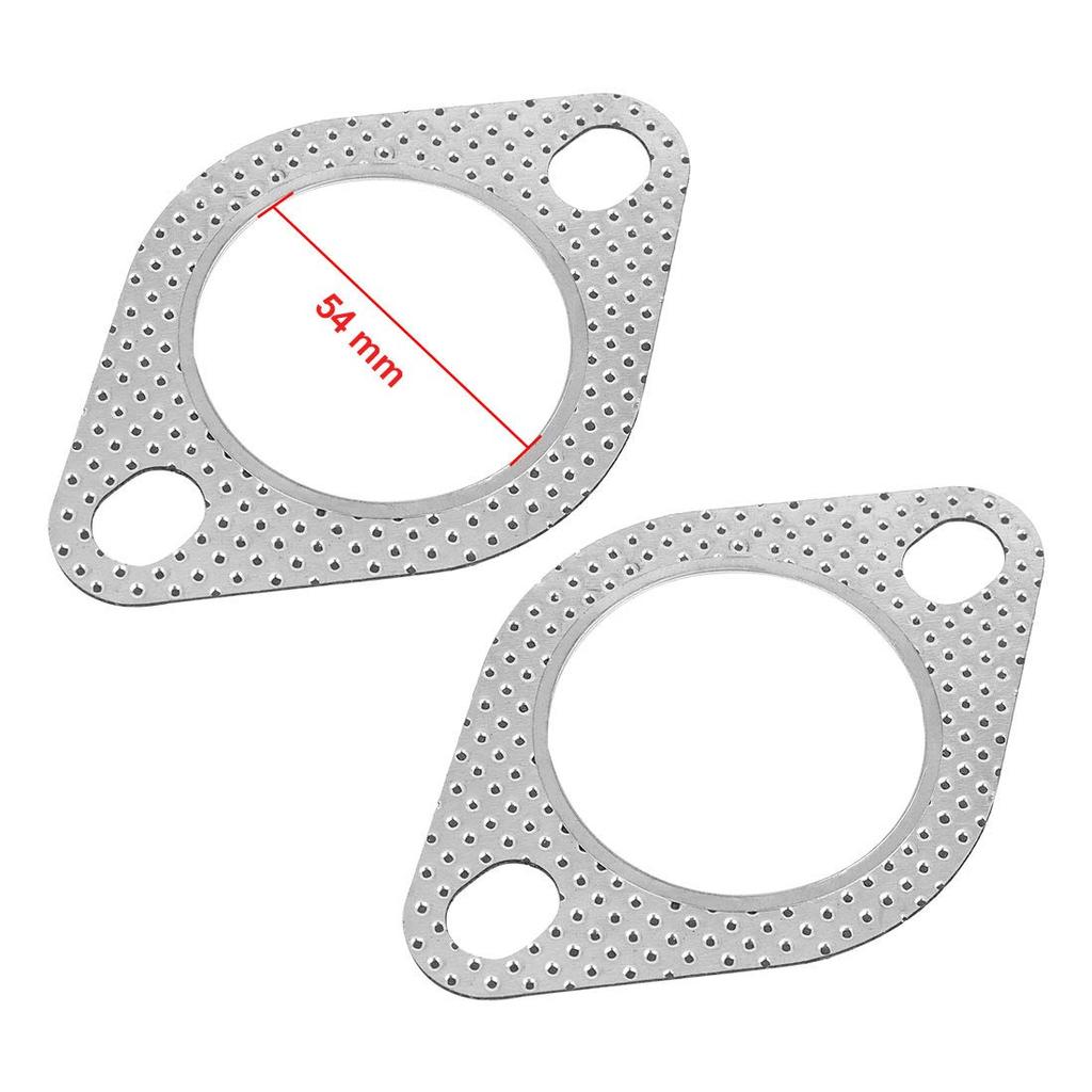 uxcell Exhaust Gasket, Flange Gasket, Muffler Gasket, Turbo Gasket, Stainless Steel