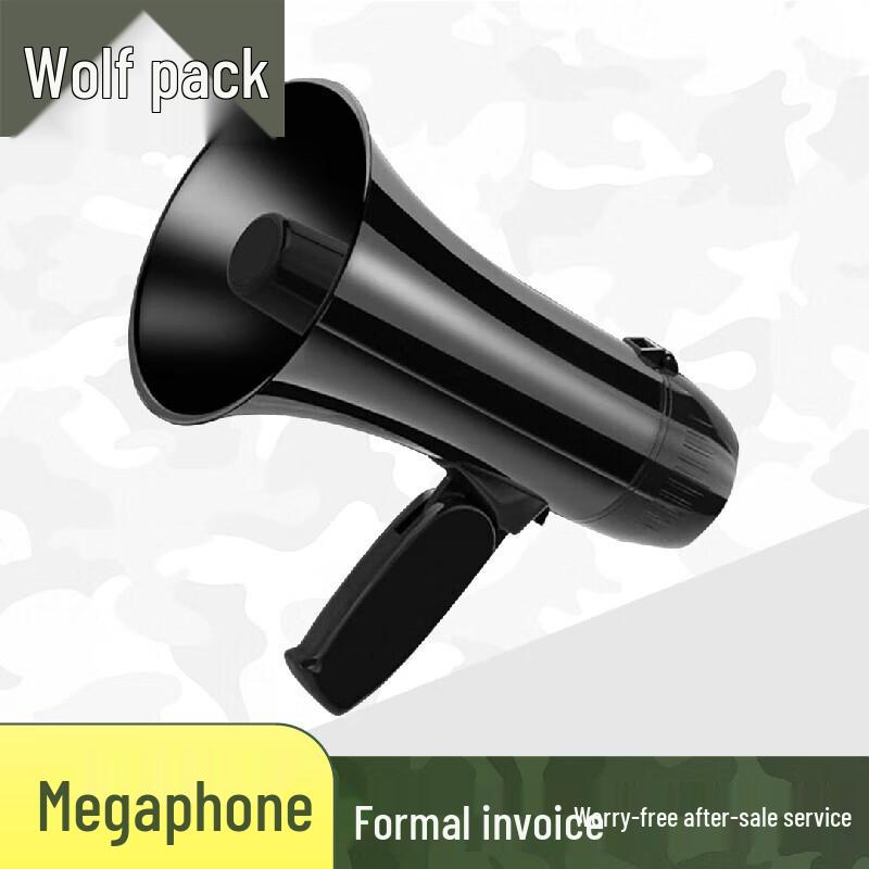 

High-Power Rechargeable Handheld Megaphone