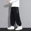 Dingfengbaoluo Men's American Style Casual Jogger Pants Spring Loose Retro Plus Size Sports Trendy Versatile Long Pants
