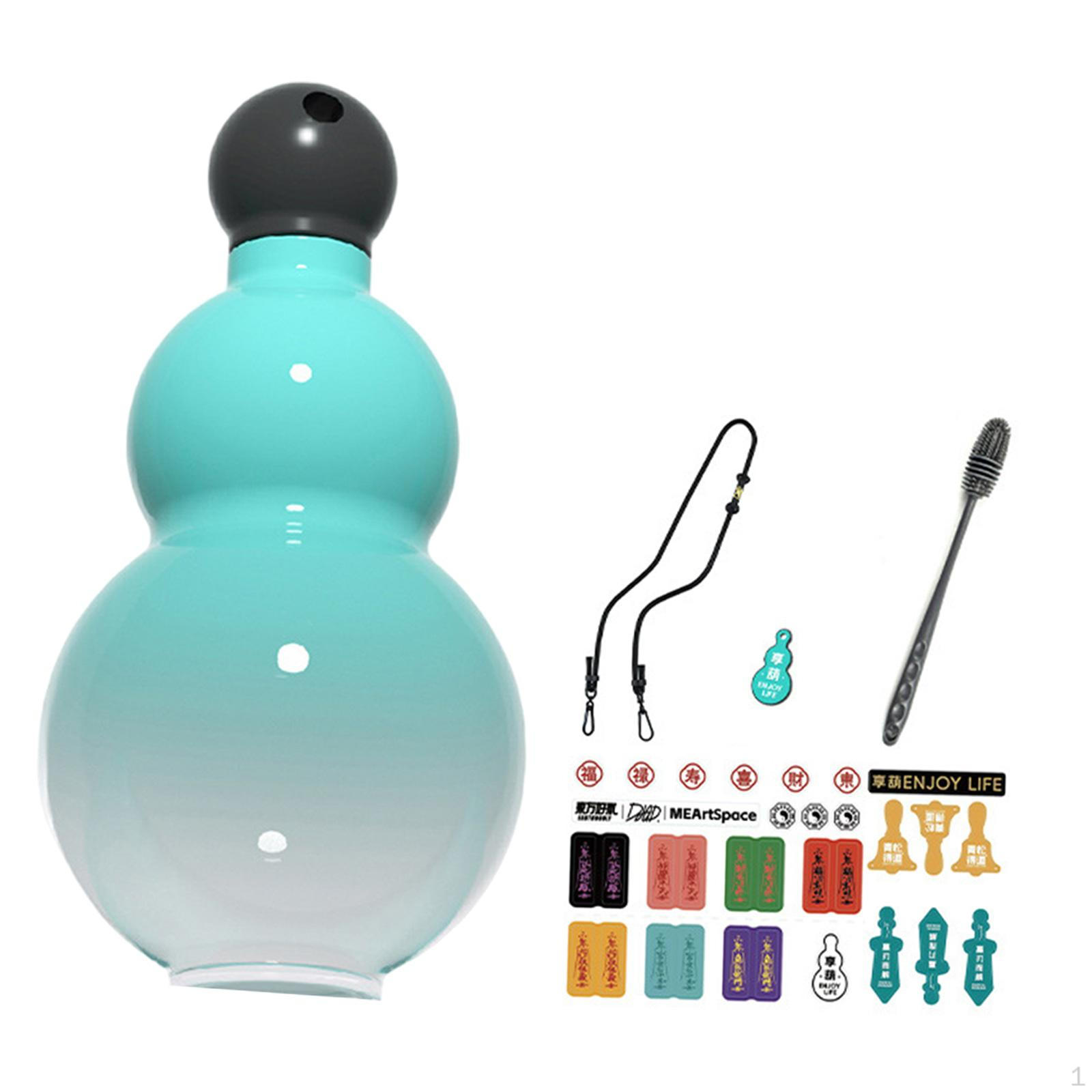 

Бутылка для воды из тыквы 900 мл с поясным ремнем Unique Travel для походов