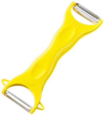 Shimomura Kogyo Full Veggie Shredder Peeler Made In Niigata Product 6 X 12 Cm & FV-634, Japan, Tsubame-Sanjo, Prefecture, Yellow. Size