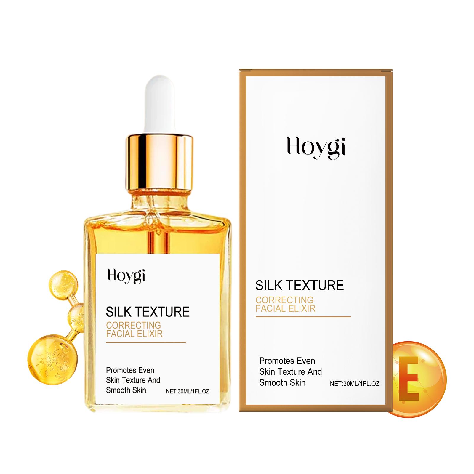

Hoygi Brightening Essence 30ml Multi-functional formula reduces fine lines and brightens skin, balances oil and moisture while refining pores.