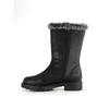 Vainer Women S Comfort Half Fur bootS Black H9xj0f00ak
