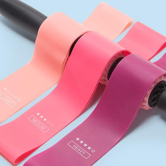 Resistance Bands for Working Out 5 Levels Exercise Bands for Physical Therapy Strength Training Yoga Pilates Stretching Recovery