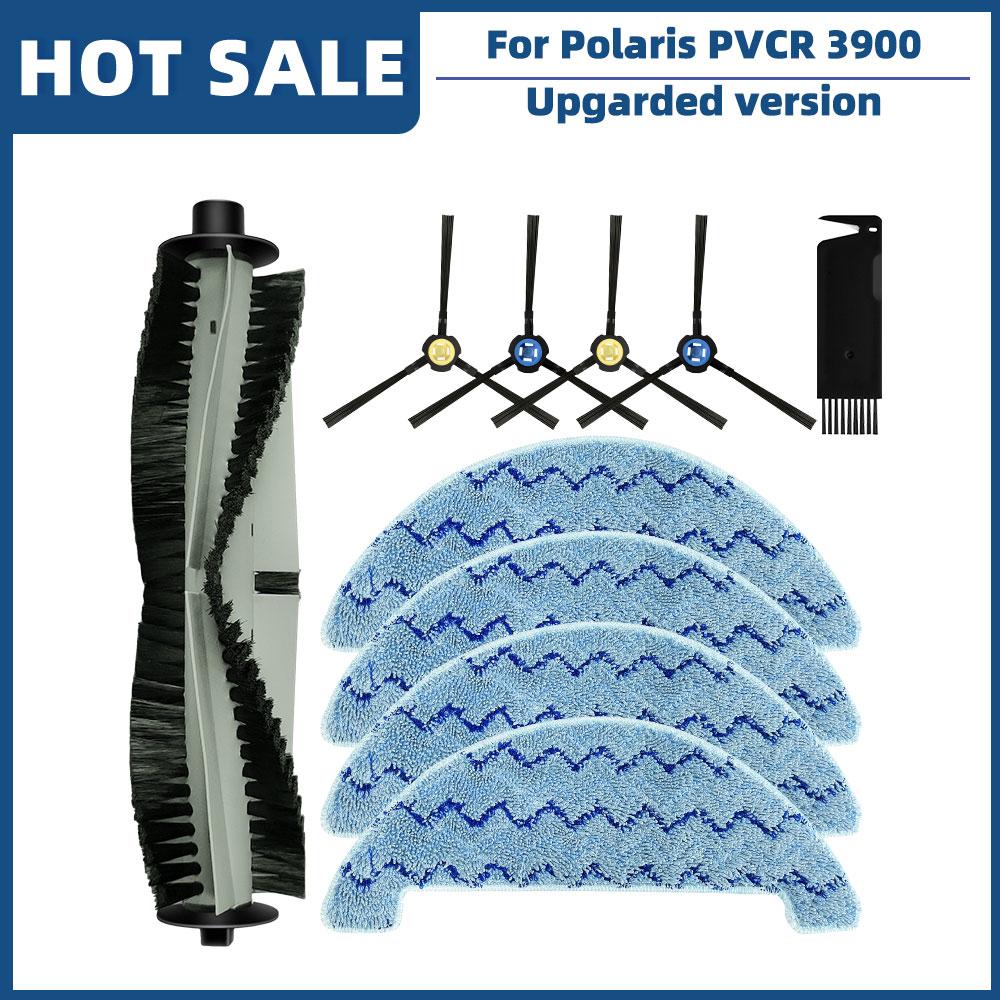 Replacement For Polaris PVCR 3900 IQ Home Robot Vacuum Cleaner Spare Parts Accessories Roller Main Side Brush Mop Rag Cloth