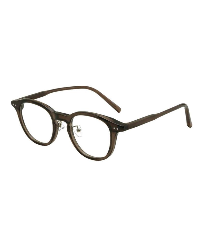 MAISON MASTER Nuose Glasses Crystal Brown-Gray