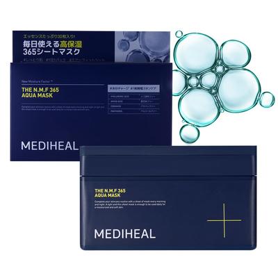 MEDIHEAL THE 365 Mask Skin Balance Care 365 für die tägliche Anwendung 30 Tuchmasken 365 Aqua (DIE NMF-Maske)