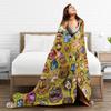It’s Time To Light The Muppet Show Blanket Flannel Spring Autumn Multi-function Throw Blanket for Home Car Plush Thin Quilt